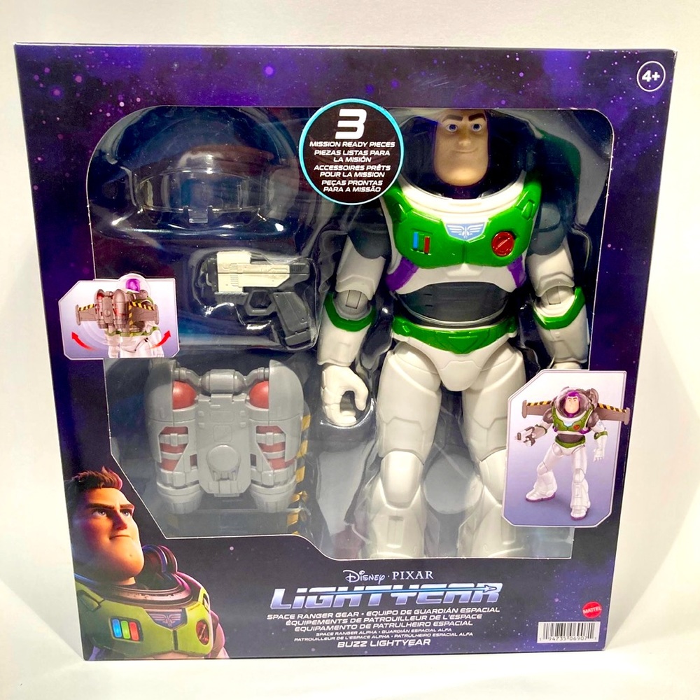 COPY - DISNEY PIXAR BUZZ LIGHTYEAR SPACE RANGER ALPHA 11.6 IN. ACTION FIGURE
